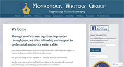 Desktop Screenshot of monadnockwriters.org